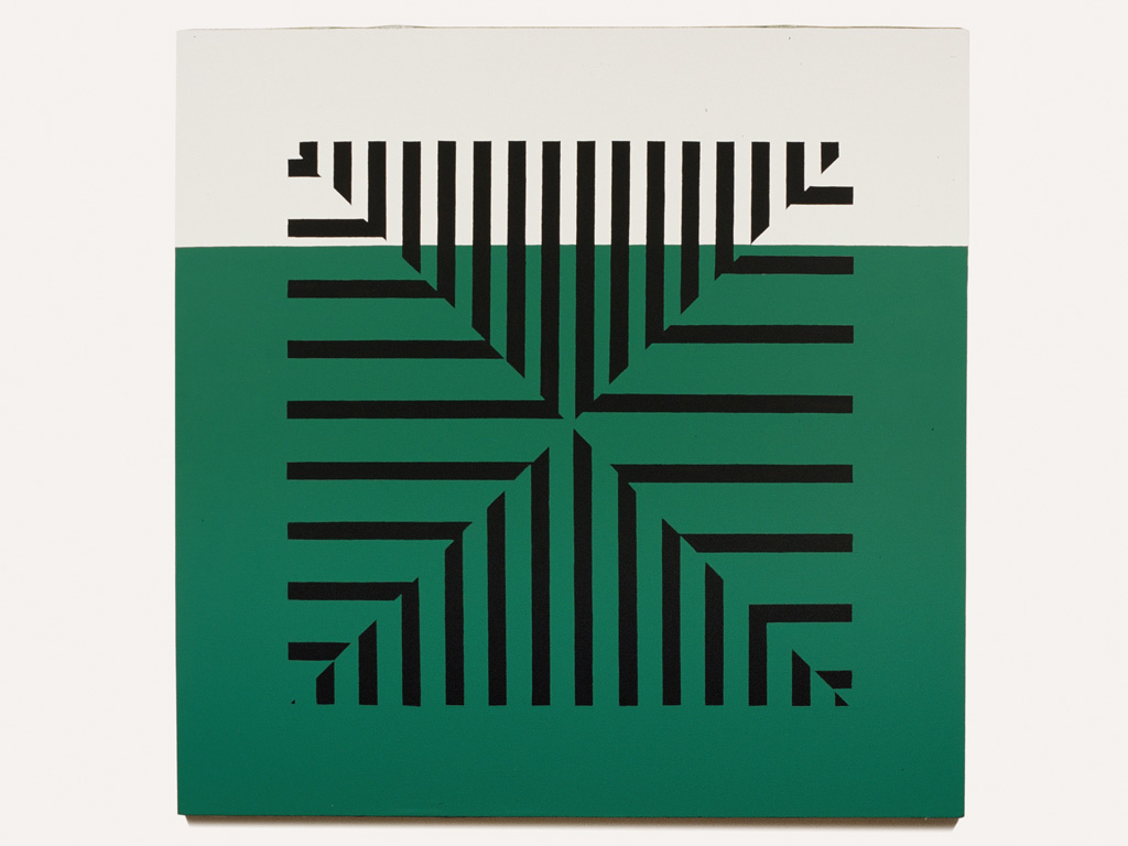 Claude Closky, ‘Tractor,’ 1988, acrylic on canvas, 91 x 91 cm.